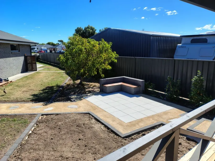 Paved area laid by Mint Exterior